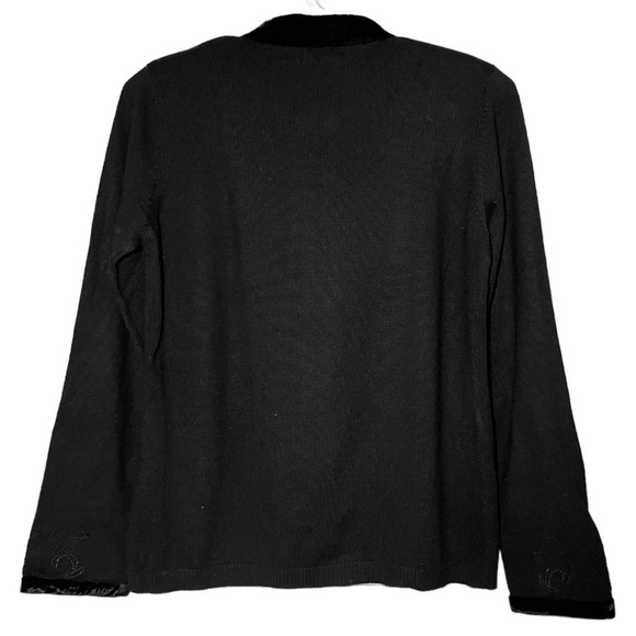 VINTAGE Franco Valeri Chinese Inspired Sweater size M - Picture 5 of 7